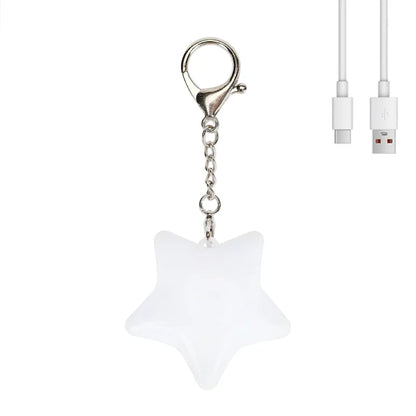 1/2PCS Purse Heart LED Light Handbag Lamp Automatic Motion Activated Purse Heart Shaped Night Light for Women Bah Purse Charm