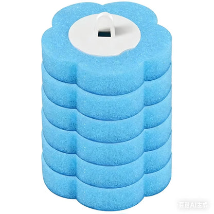 Toilet Brush with Disposable Replacement Head Kits Upgrade Long Handle Bathroom Cleaning Brush for Home Wc Accessories