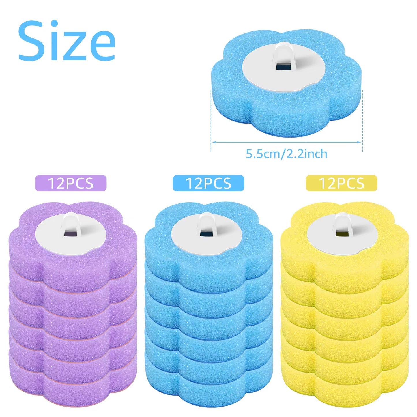 Toilet Brush with Disposable Replacement Head Kits Upgrade Long Handle Bathroom Cleaning Brush for Home Wc Accessories