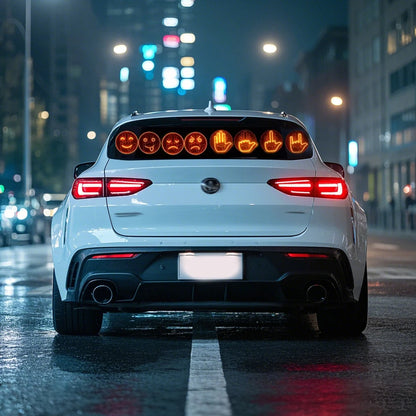 Waterproof Car Glow Palm Main Gesture Light Car Led Lighting Expression Finger Light Road Rage Middle Finger Gesture Palm Light